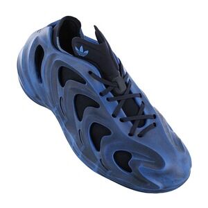 Adidas AdiFOM Q Blue Rush Black Sneakers AGY0065 Mens Streetwear Shoes